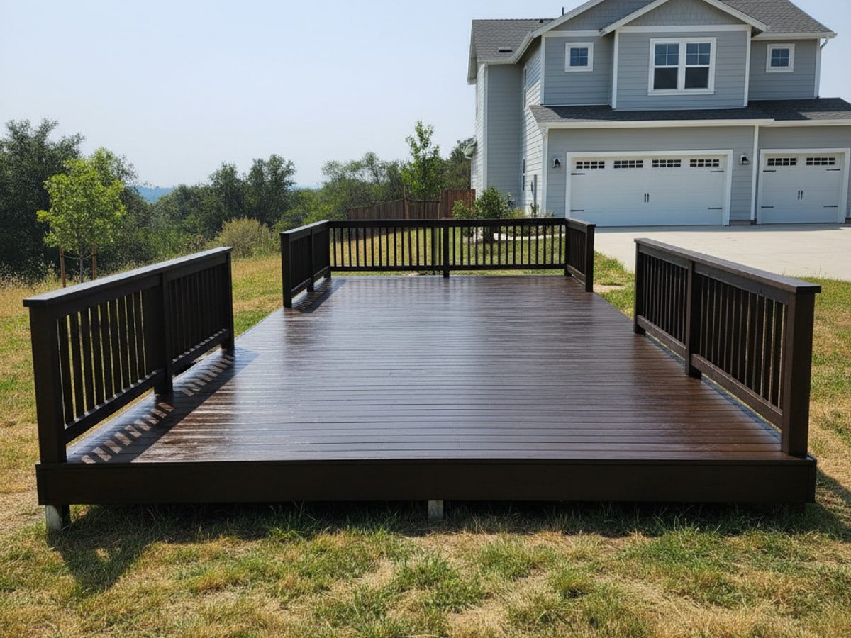 Composite Decking Installation completed by Summit Deck Solutions in Santa Ana, CA